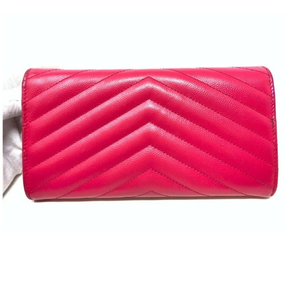 100% Auth SAINT LAURENT PARIS YSL Bifold Wallet - Picture 2 of 8